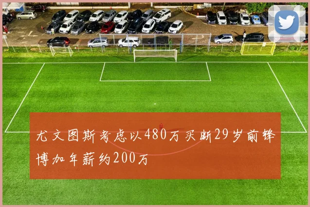 尤文图斯考虑以480万买断29岁前锋博加年薪约200万